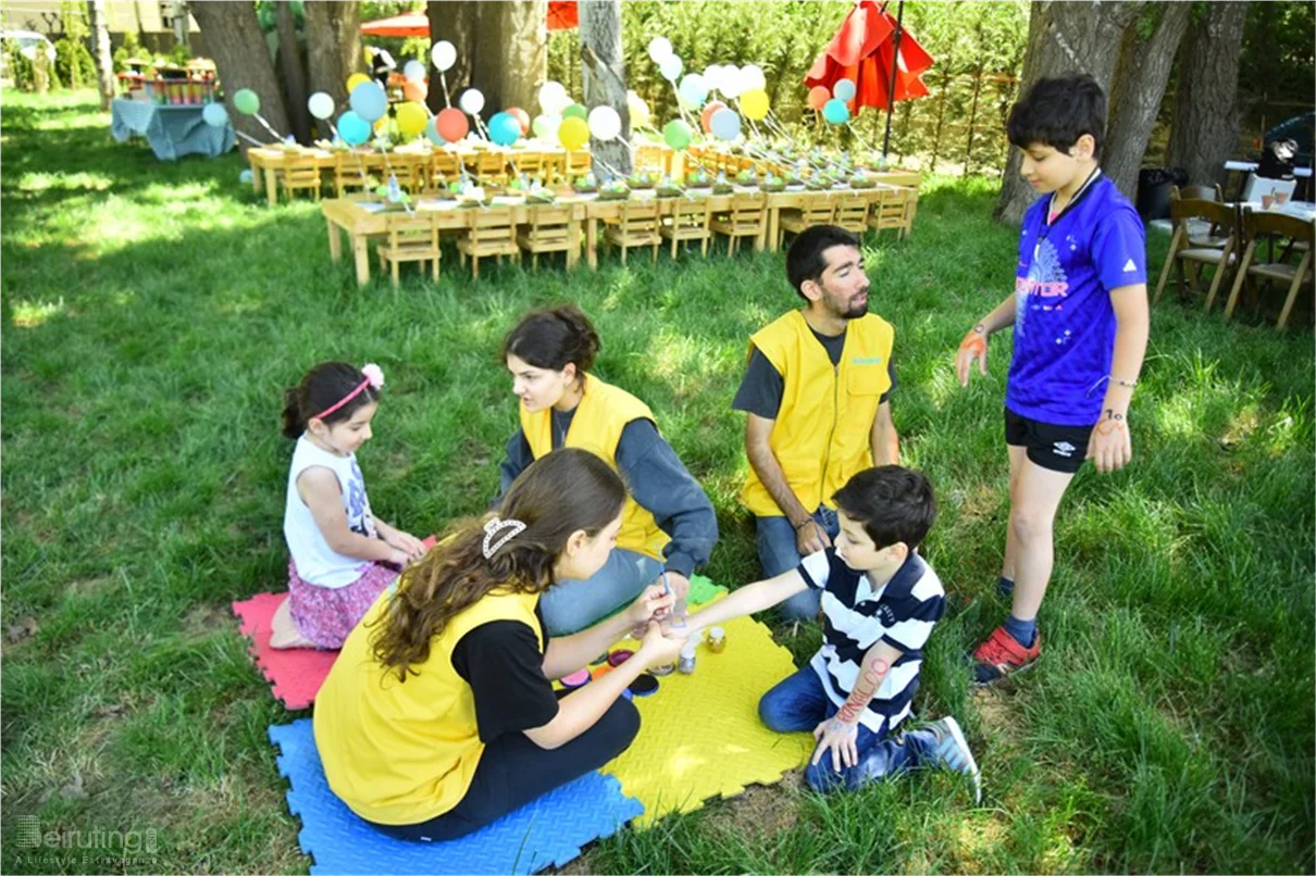 Georges birthday at SARWA by Bassma in Taanayel