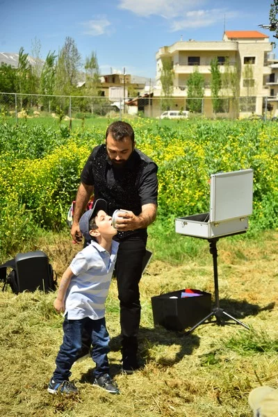 Georges birthday at SARWA by Bassma in Taanayel