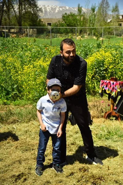 Georges birthday at SARWA by Bassma in Taanayel
