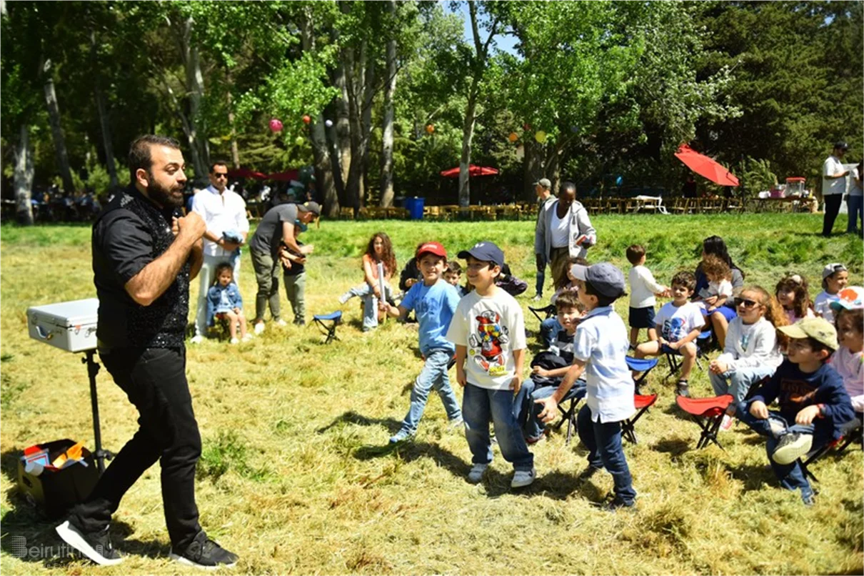 Georges birthday at SARWA by Bassma in Taanayel