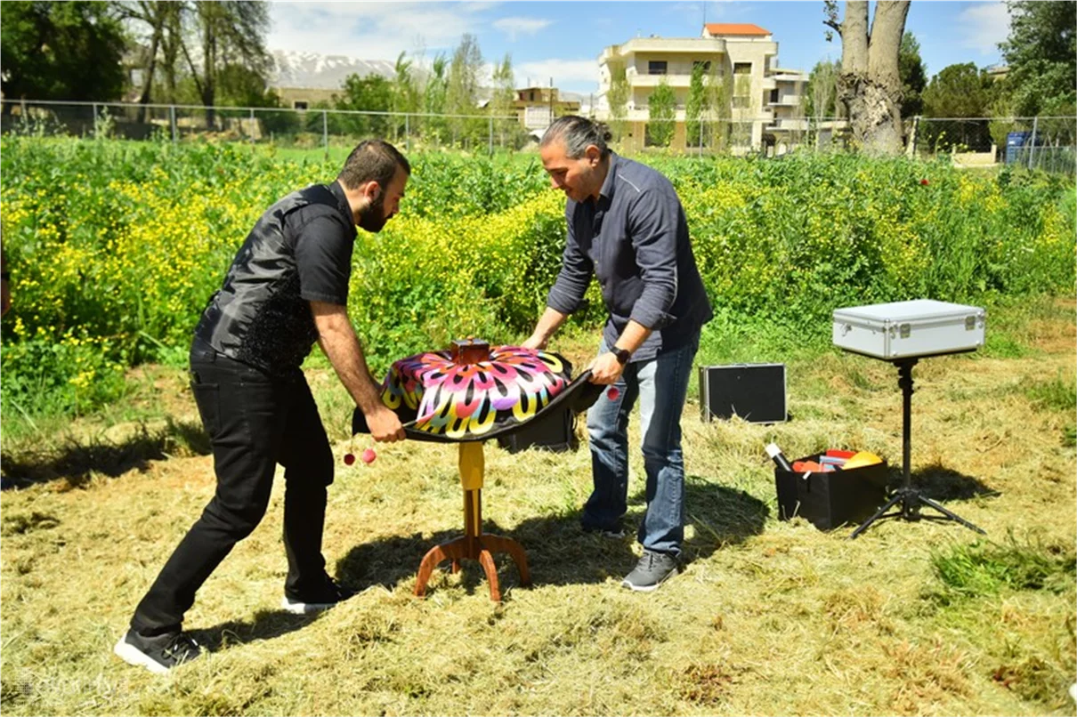 Georges birthday at SARWA by Bassma in Taanayel