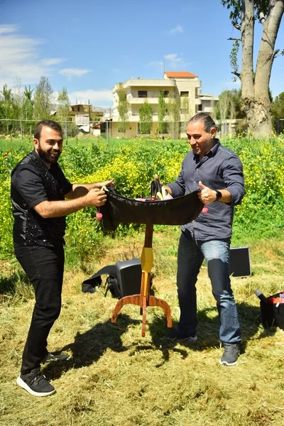 Georges birthday at SARWA by Bassma in Taanayel