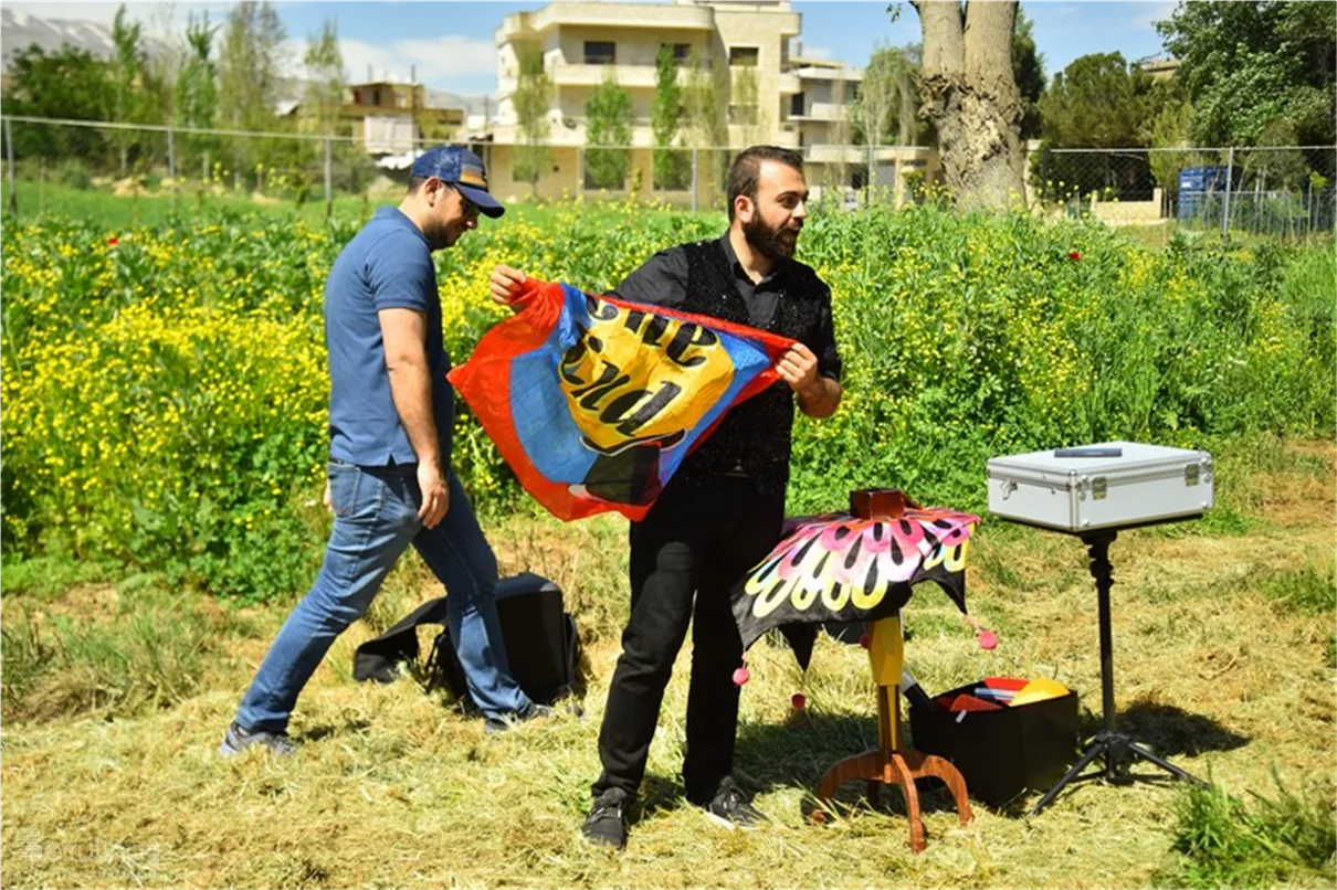 Georges birthday at SARWA by Bassma in Taanayel