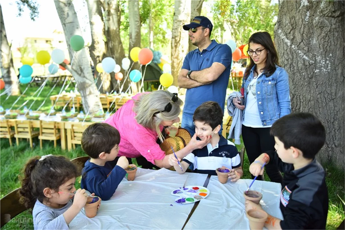 Georges birthday at SARWA by Bassma in Taanayel