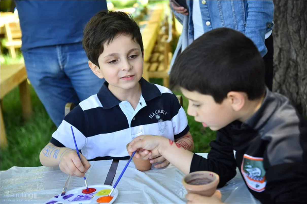 Georges birthday at SARWA by Bassma in Taanayel