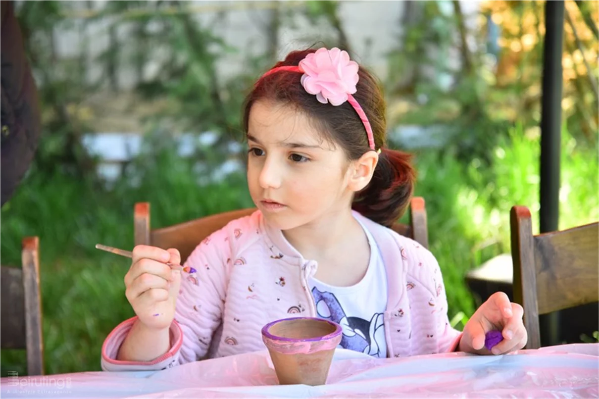 Georges birthday at SARWA by Bassma in Taanayel