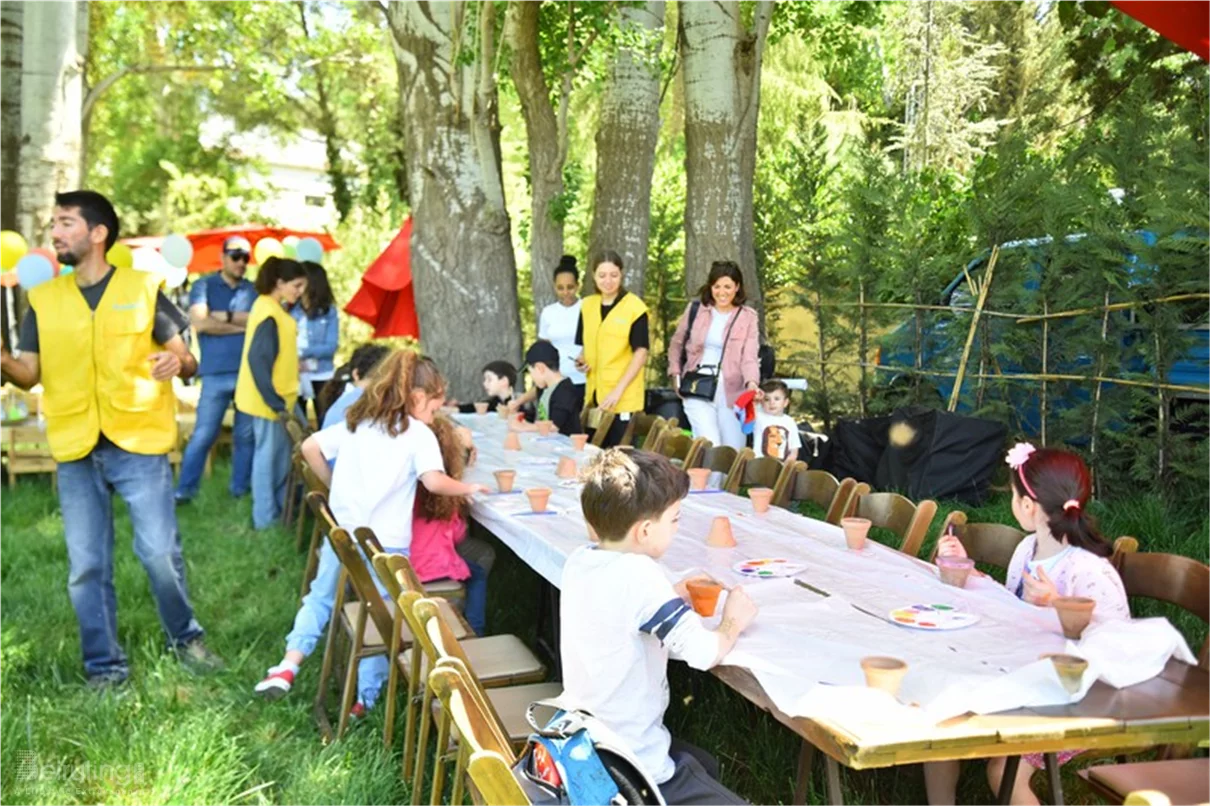 Georges birthday at SARWA by Bassma in Taanayel