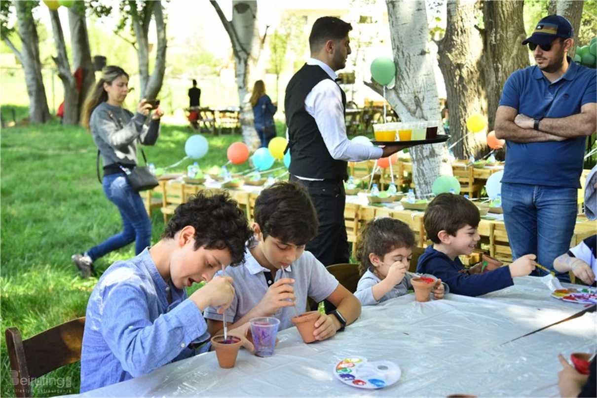 Georges birthday at SARWA by Bassma in Taanayel