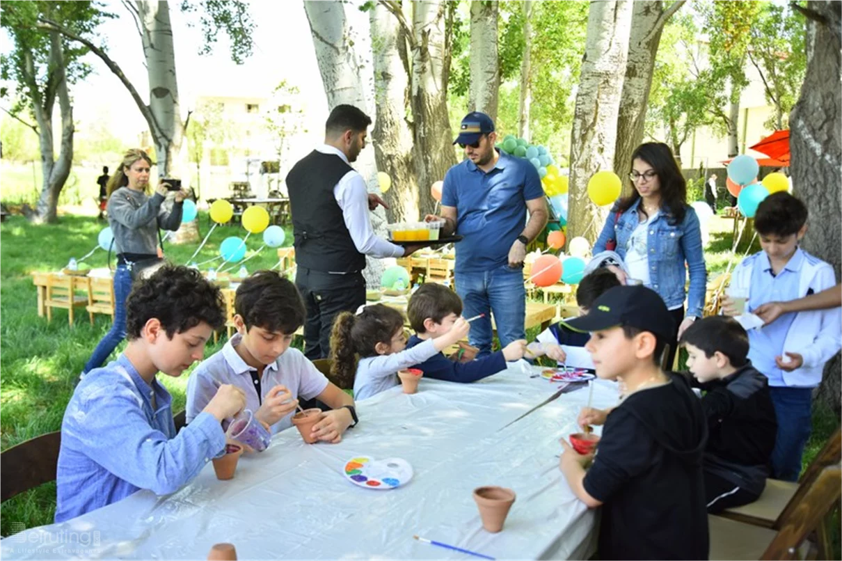 Georges birthday at SARWA by Bassma in Taanayel
