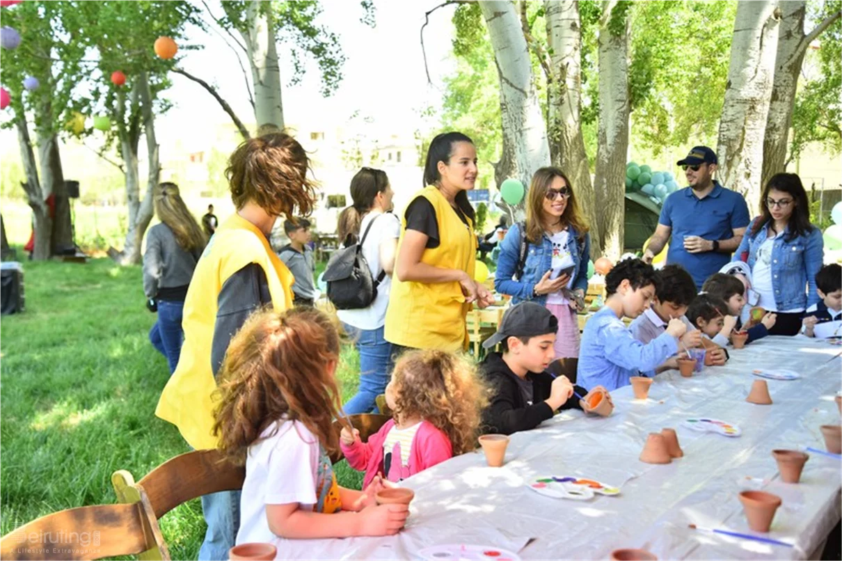 Georges birthday at SARWA by Bassma in Taanayel