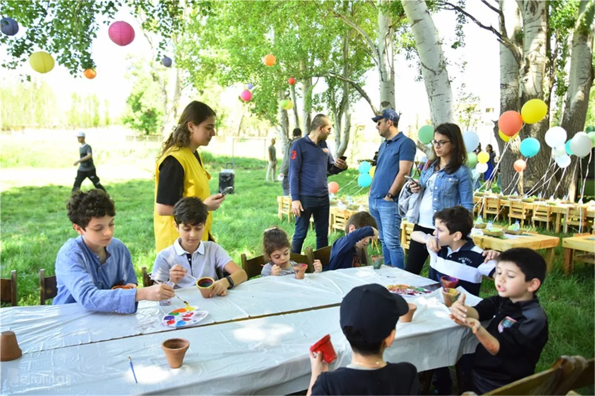 Georges birthday at SARWA by Bassma in Taanayel