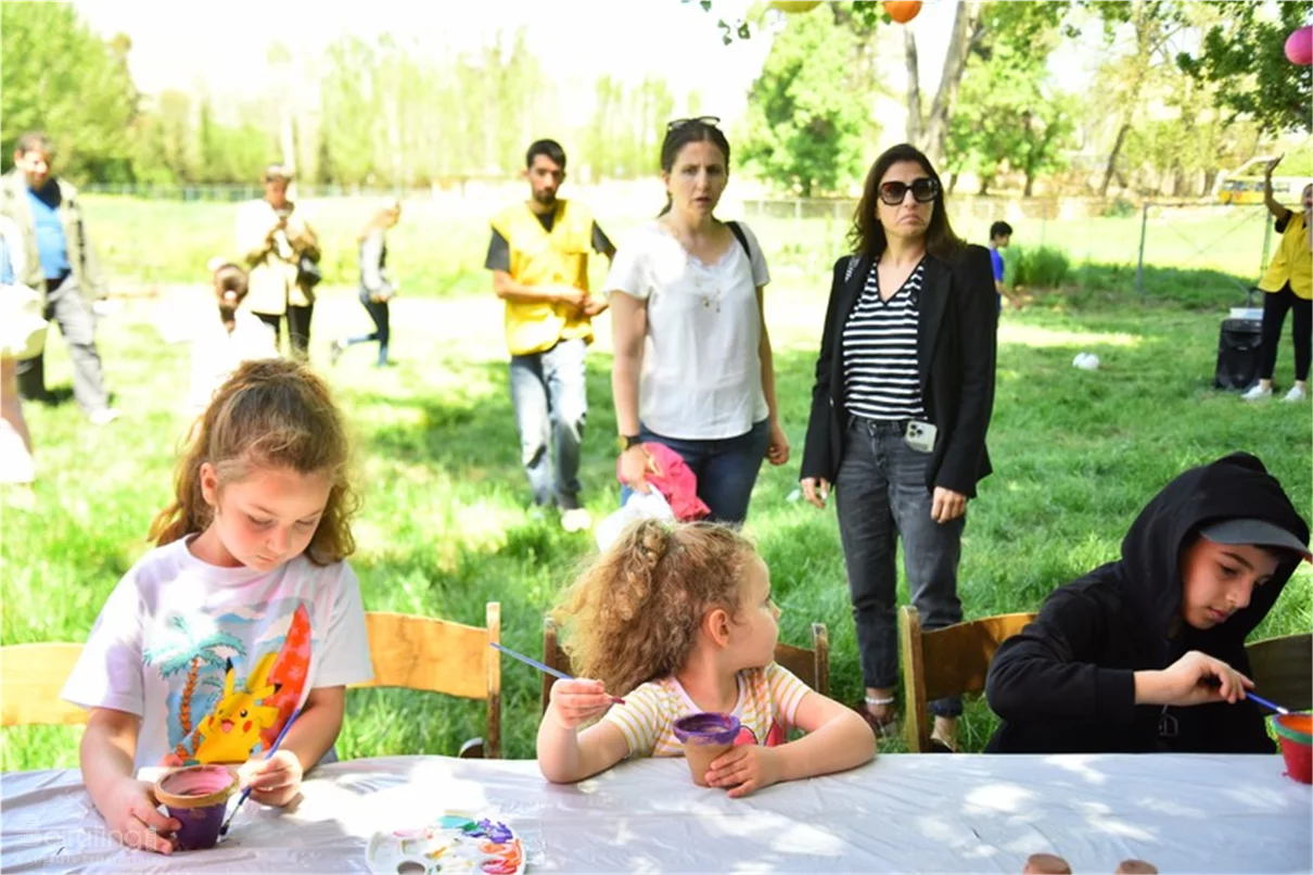 Georges birthday at SARWA by Bassma in Taanayel