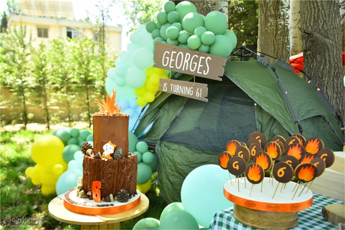 Georges birthday at SARWA by Bassma in Taanayel