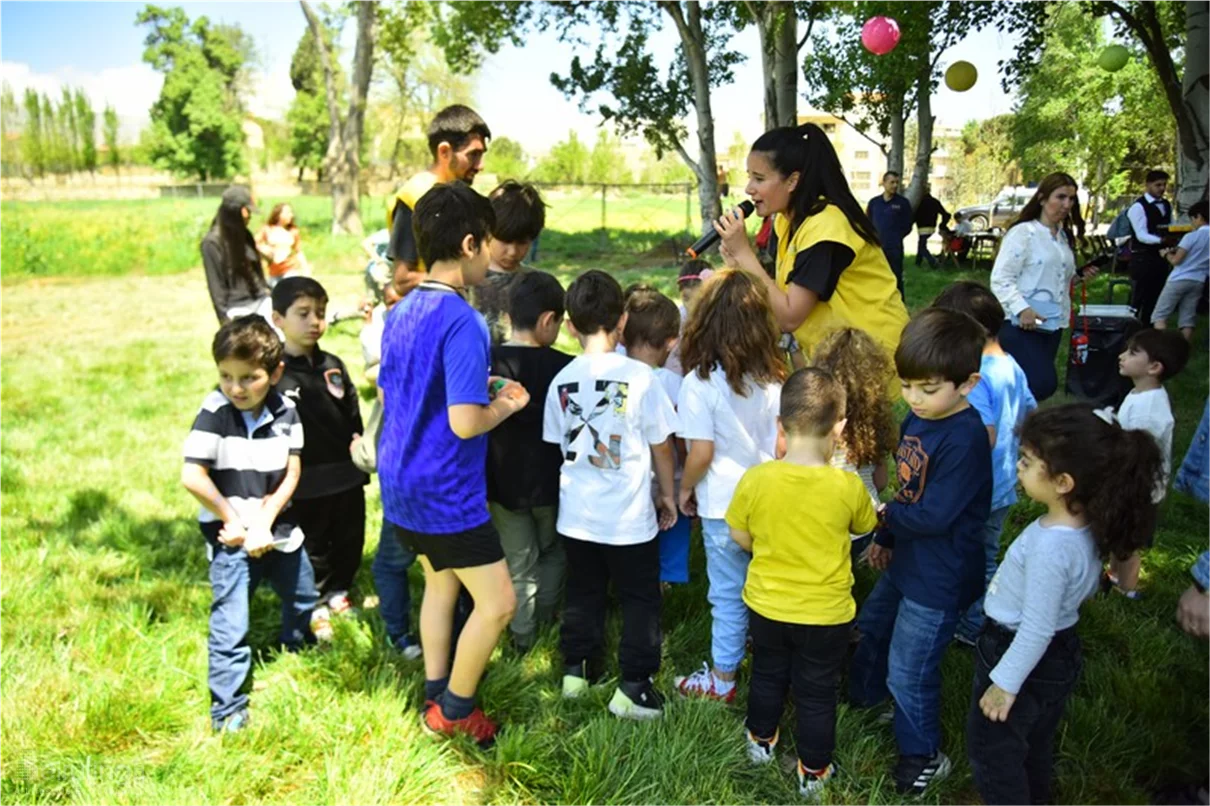 Georges birthday at SARWA by Bassma in Taanayel