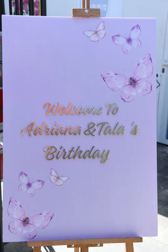 Happy Birthday Adriana & Tala