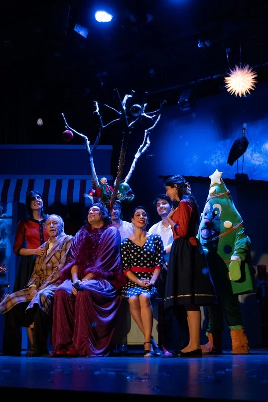 Claire, dans le nouveau spectacle L’ÉTRANGÈRE DE NOËL