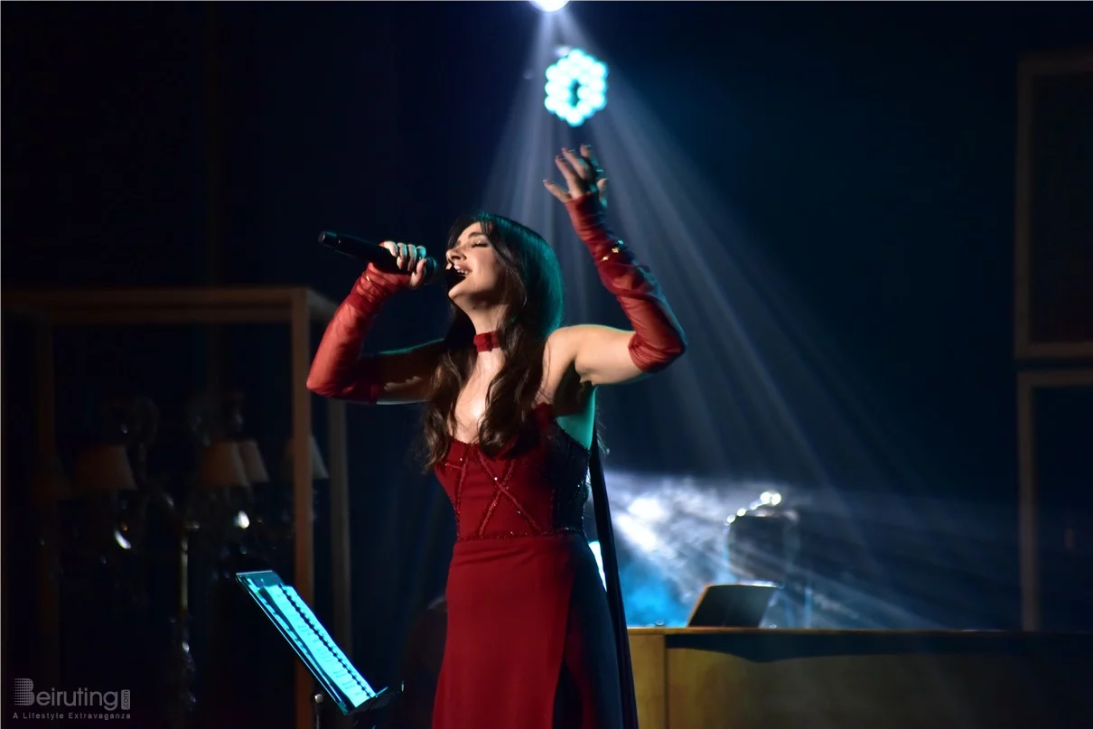 Carla Chamoun at Casino du Liban