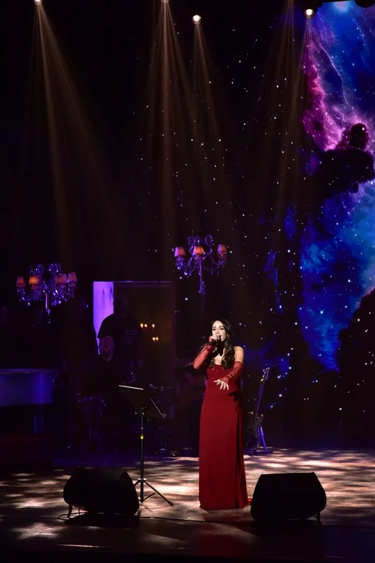 Carla Chamoun at Casino du Liban