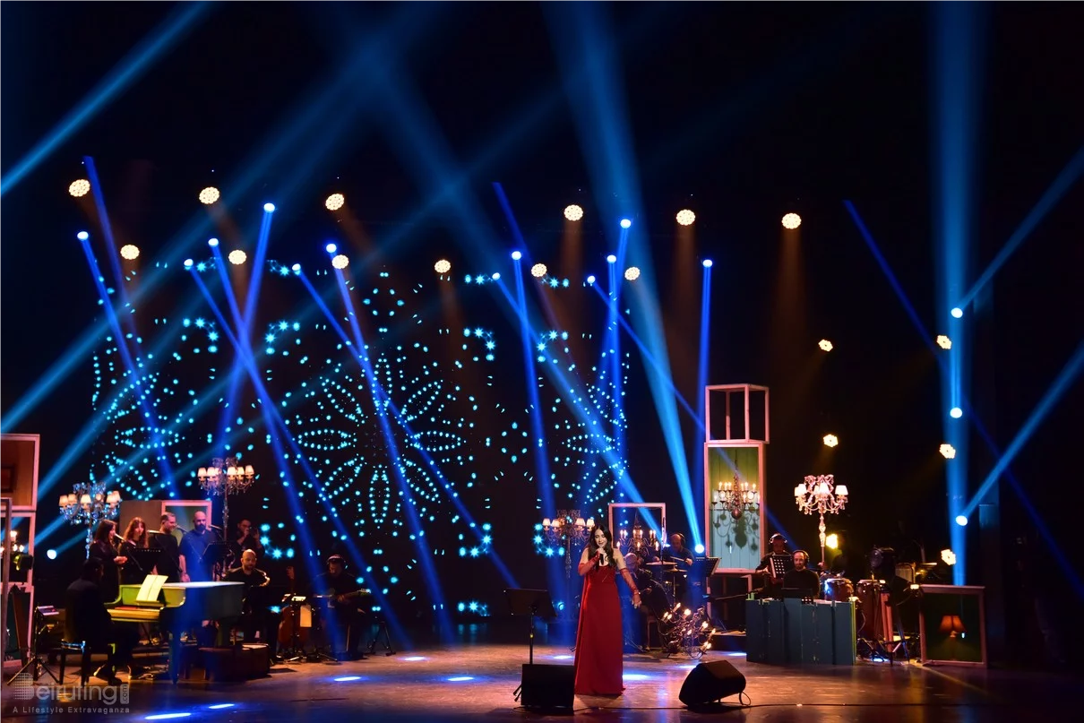 Carla Chamoun at Casino du Liban