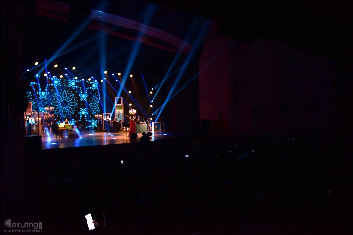 Carla Chamoun at Casino du Liban