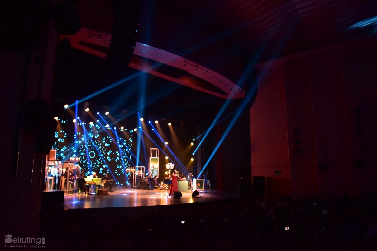 Carla Chamoun at Casino du Liban