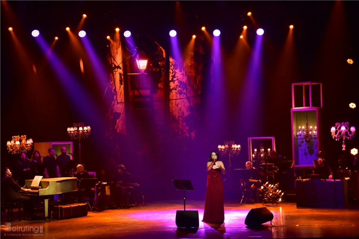 Carla Chamoun at Casino du Liban