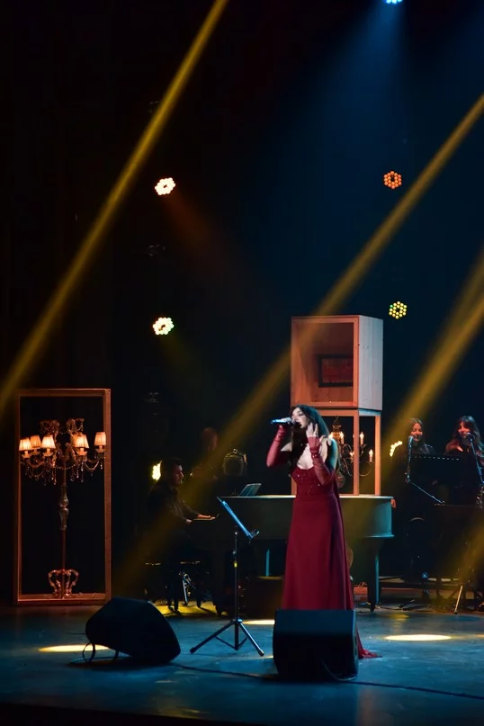 Carla Chamoun at Casino du Liban