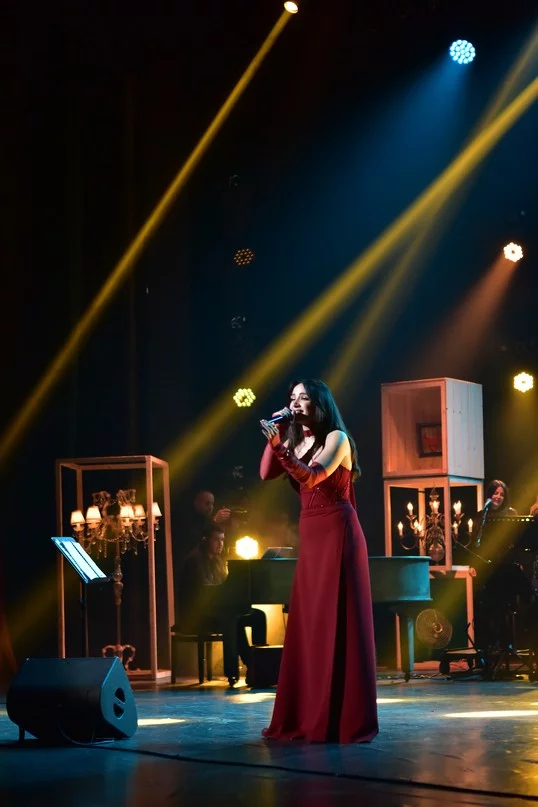 Carla Chamoun at Casino du Liban