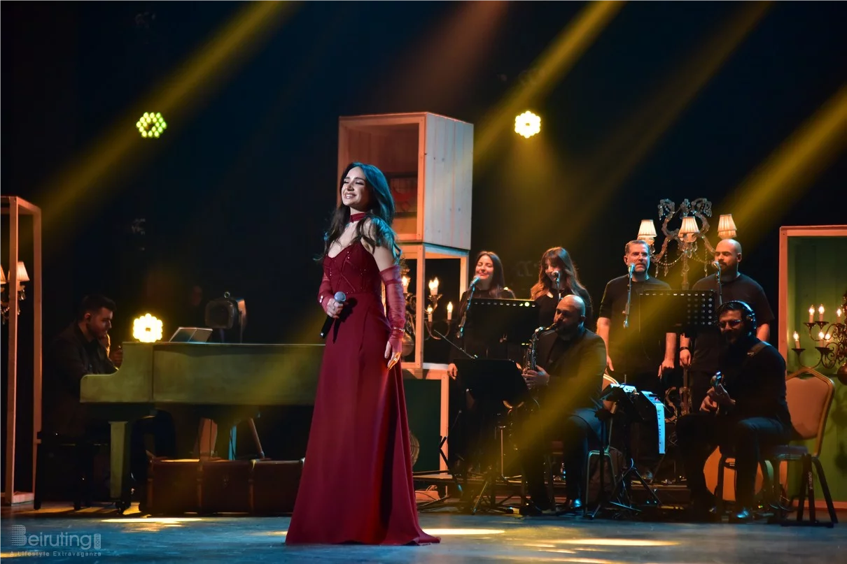 Carla Chamoun at Casino du Liban