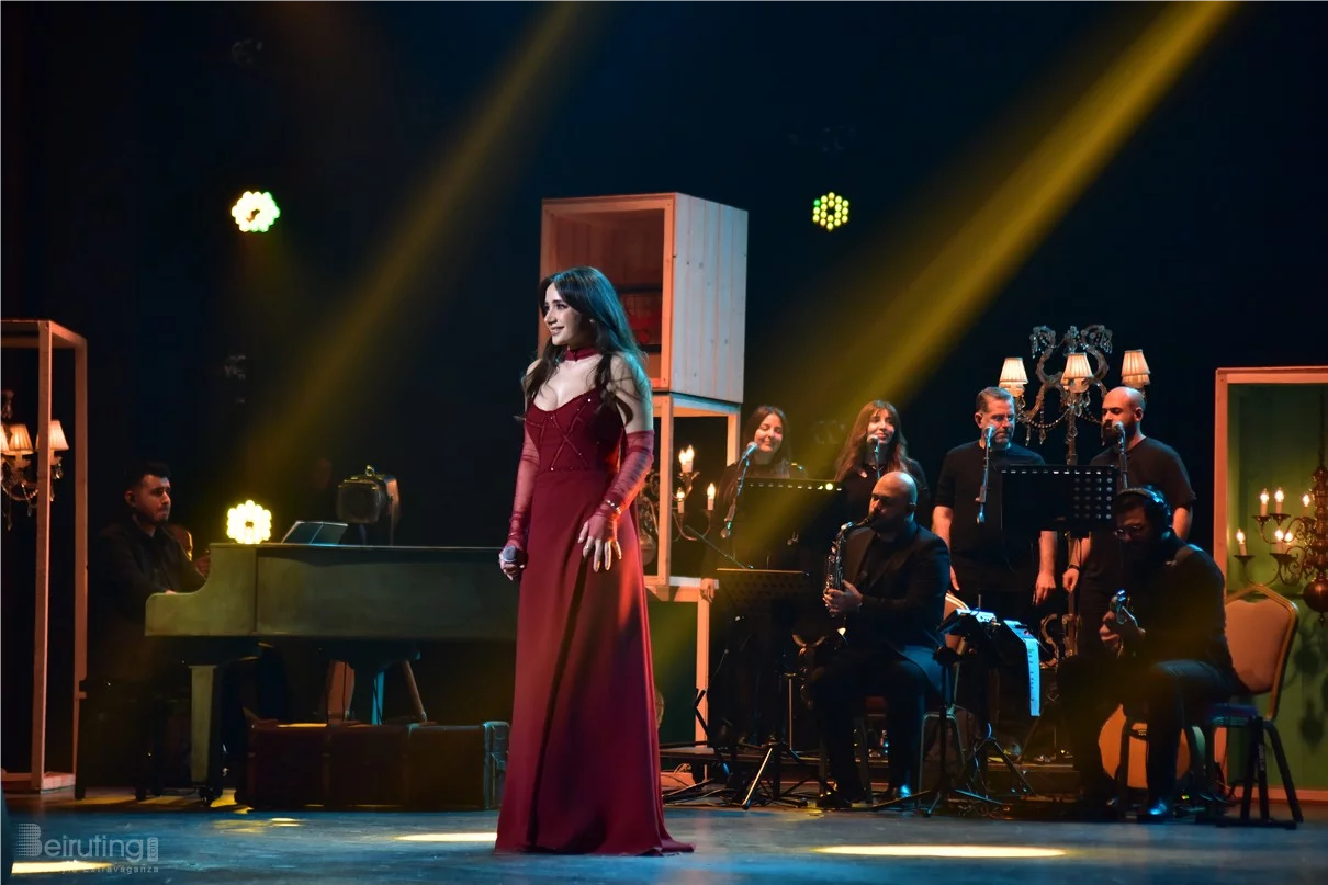 Carla Chamoun at Casino du Liban