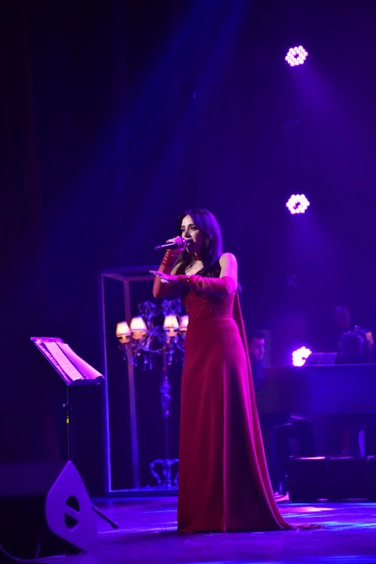 Carla Chamoun at Casino du Liban