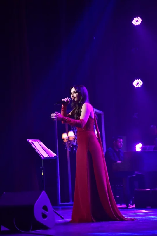 Carla Chamoun at Casino du Liban