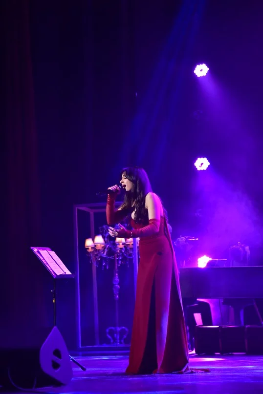 Carla Chamoun at Casino du Liban