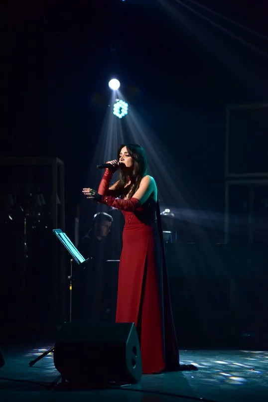 Carla Chamoun at Casino du Liban