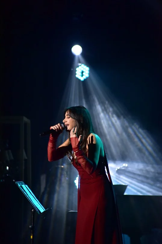 Carla Chamoun at Casino du Liban