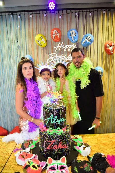 Happy Birthday Alya and Zoha
