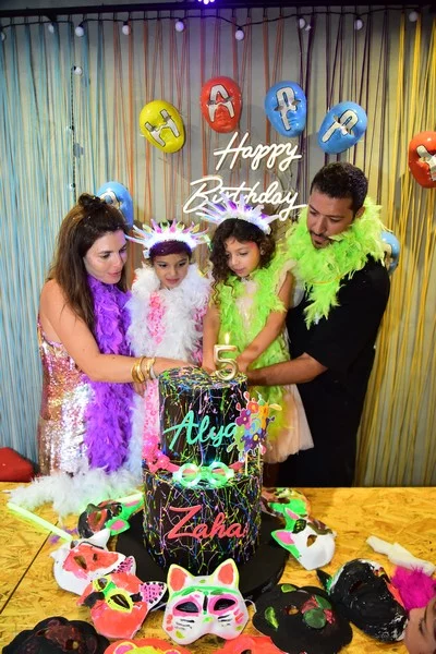 Happy Birthday Alya and Zoha