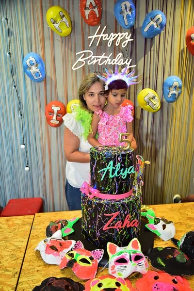 Happy Birthday Alya and Zoha