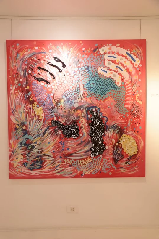 Giraffitude Souls in Color, A solo exhibition by Lebanese artist Joa Chelala