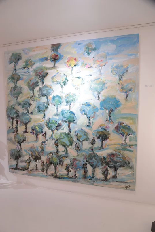 Giraffitude Souls in Color, A solo exhibition by Lebanese artist Joa Chelala