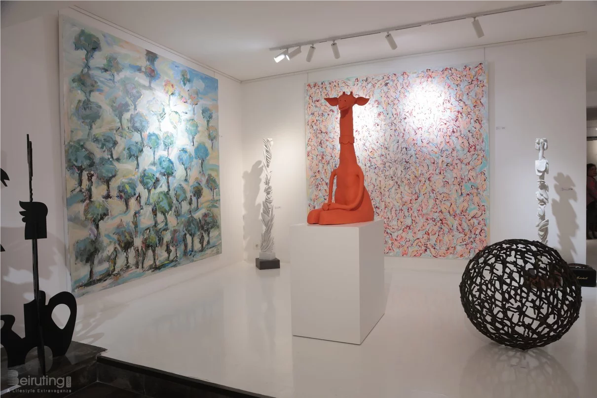 Giraffitude Souls in Color, A solo exhibition by Lebanese artist Joa Chelala