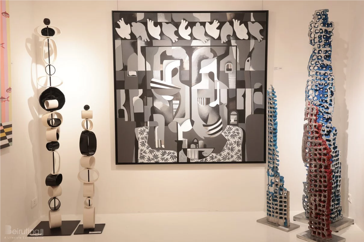 Giraffitude Souls in Color, A solo exhibition by Lebanese artist Joa Chelala