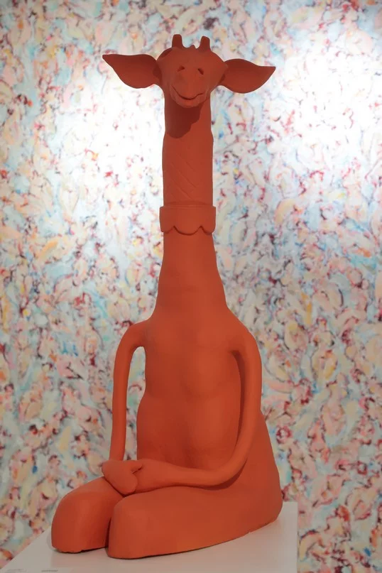 Giraffitude Souls in Color, A solo exhibition by Lebanese artist Joa Chelala