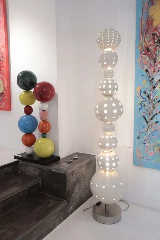 Giraffitude Souls in Color, A solo exhibition by Lebanese artist Joa Chelala