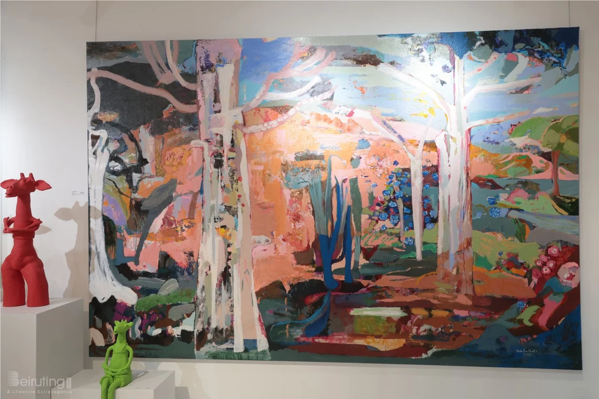 Giraffitude Souls in Color, A solo exhibition by Lebanese artist Joa Chelala