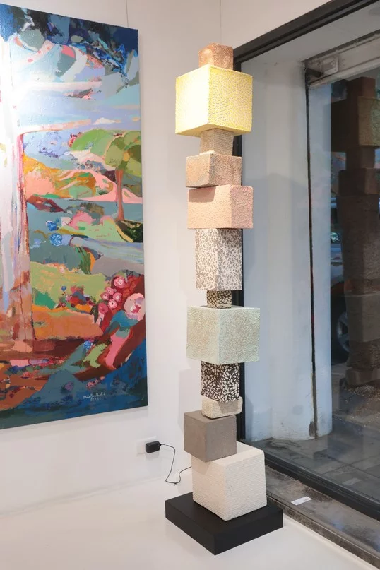 Giraffitude Souls in Color, A solo exhibition by Lebanese artist Joa Chelala