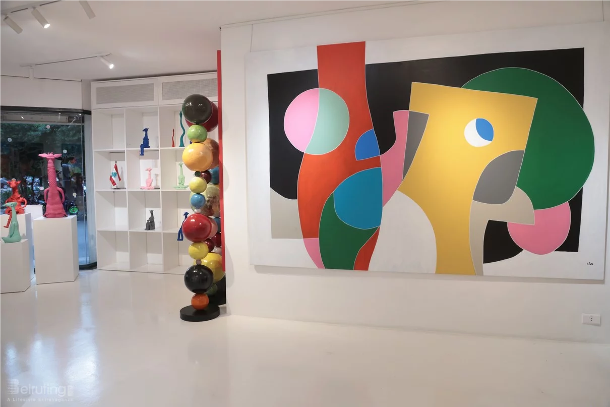Giraffitude Souls in Color, A solo exhibition by Lebanese artist Joa Chelala