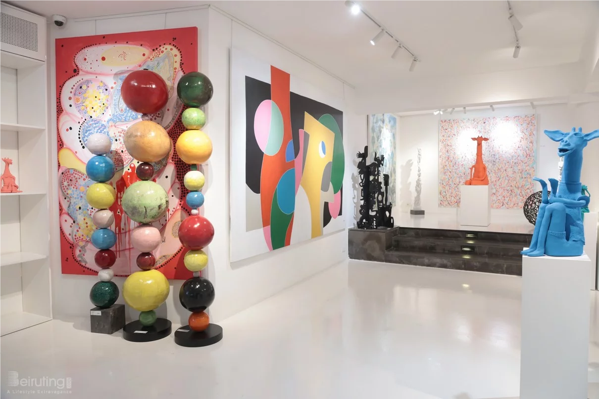 Giraffitude Souls in Color, A solo exhibition by Lebanese artist Joa Chelala