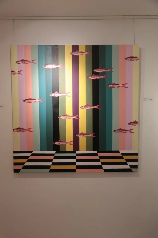 Giraffitude Souls in Color, A solo exhibition by Lebanese artist Joa Chelala