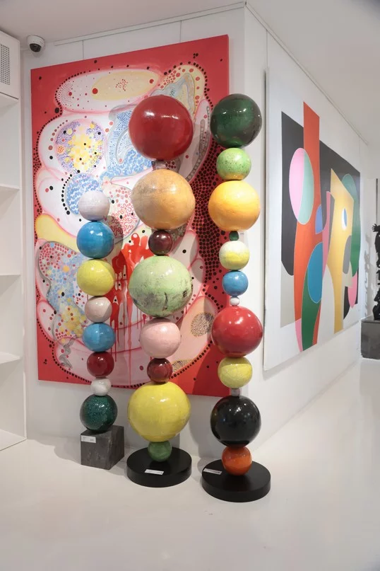 Giraffitude Souls in Color, A solo exhibition by Lebanese artist Joa Chelala